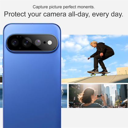 Zaštitna folija za stražnju kameru Techsuit za Google Pixel 11 Pro XL, kaljeno staklo, crna