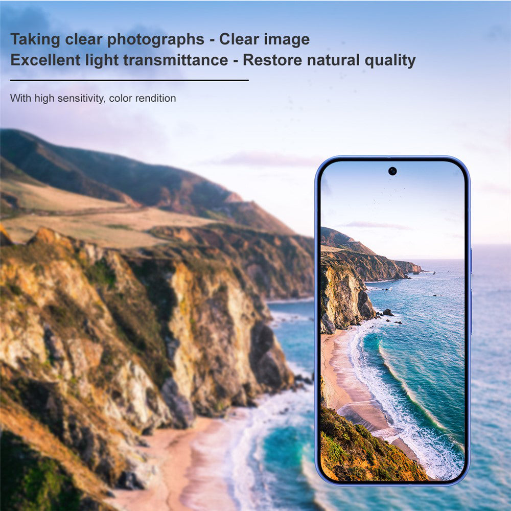 Zaštitna folija za stražnju kameru Techsuit za Google Pixel 11, kaljeno staklo, crna