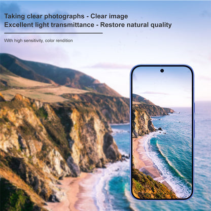 Zaštitna folija za stražnju kameru Techsuit za Google Pixel 11, kaljeno staklo, crna