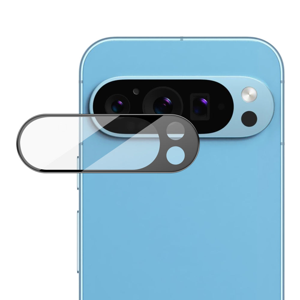 Zaštitna folija za stražnju kameru Techsuit za Google Pixel 9 Pro XL, kaljeno staklo, crna