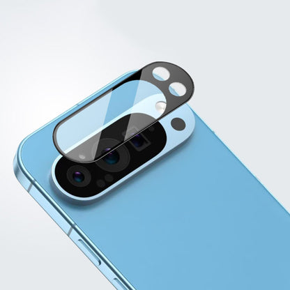 Zaštitna folija za stražnju kameru Techsuit za Google Pixel 9 Pro XL, kaljeno staklo, crna