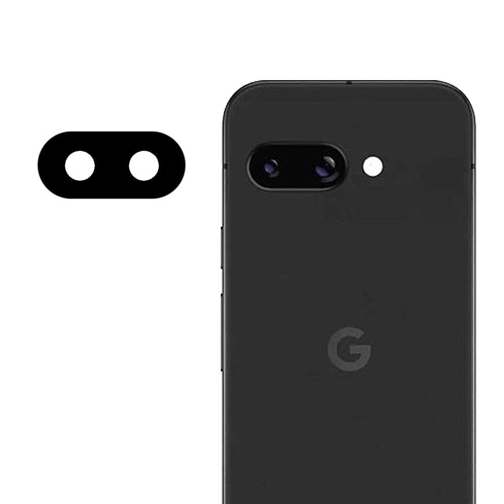 Zaštitna folija za stražnju kameru Techsuit za Google Pixel 9a, kaljeno staklo, crna