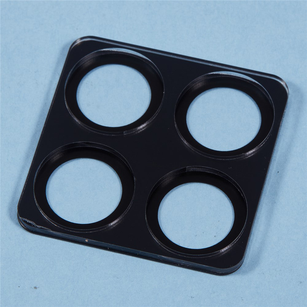 Zaštitna folija za stražnju kameru Techsuit za Honor 400 Smart 4G / X7d 4G / 400 Smart 5G, Kaljeno staklo, Crna