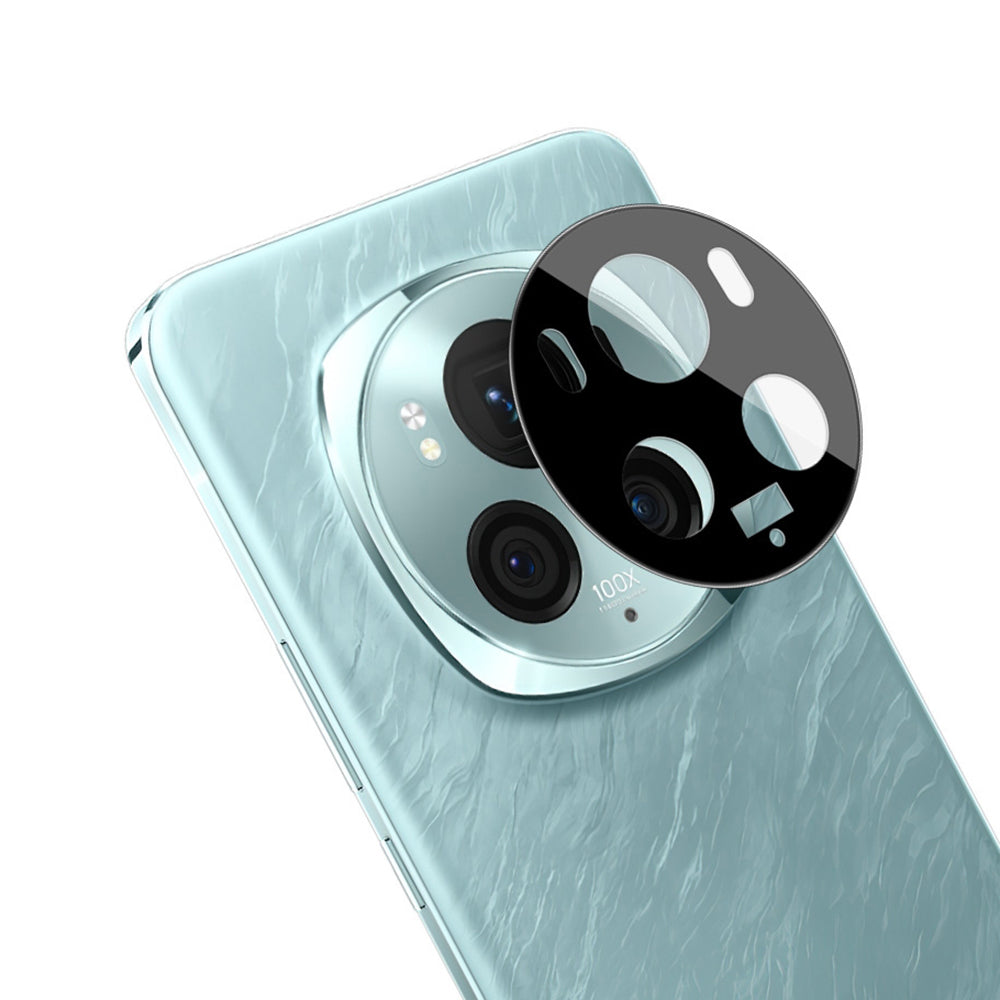 Zaštitna folija za stražnju kameru Techsuit za Honor Magic6 Pro, kaljeno staklo, crna