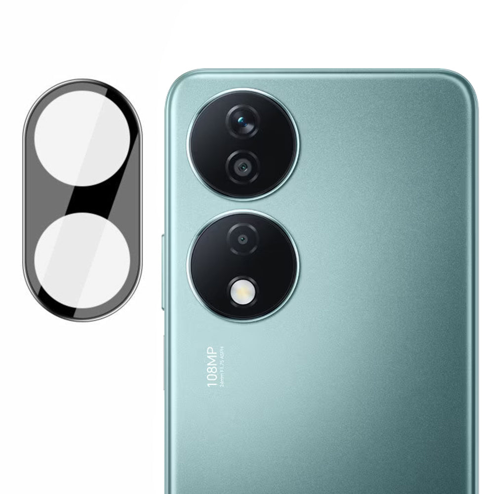 Zaštitna folija za stražnju kameru Techsuit za Honor X7b 5G / 90 Smart / X7b 4G, Kaljeno staklo, Crna