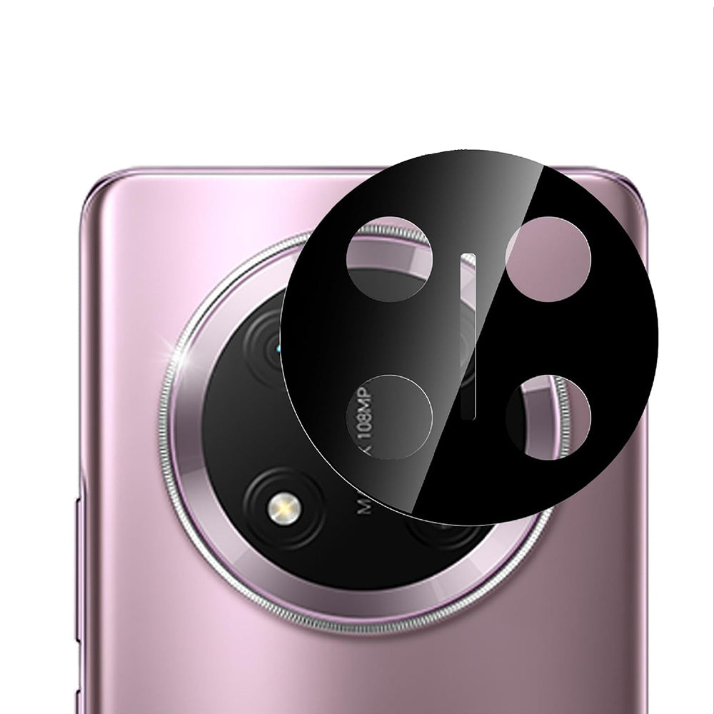 Zaštitna folija za stražnju kameru Techsuit za Honor X9c / Magic7 Lite, kaljeno staklo, crna