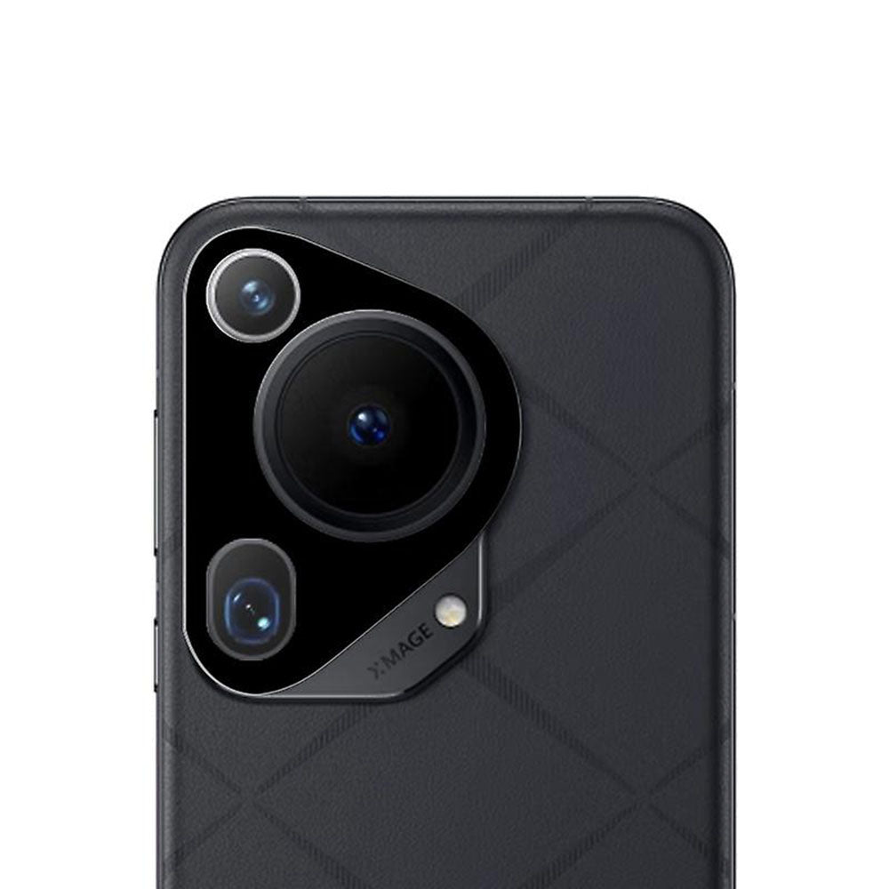Zaštitna folija za stražnju kameru Techsuit za Huawei Pura 70 Ultra, Kaljeno staklo, Crna