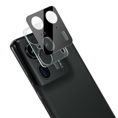 Zaštitna folija za stražnju kameru Techsuit za Motorola Edge 50 Ultra, kaljeno staklo, crna