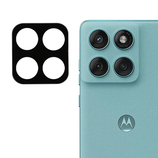 Zaštitna folija za stražnju kameru Techsuit za Motorola Edge 60 Fusion / Edge 60, Kaljeno staklo, Crna
