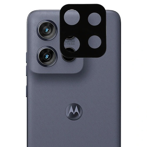 Zaštitna folija za stražnju kameru Techsuit za Motorola Edge 60 Fusion / Edge 60, Kaljeno staklo, Crna