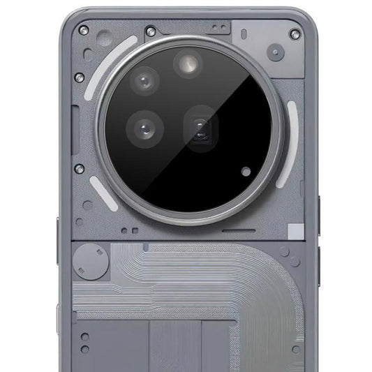 Zaštitna folija za stražnju kameru Techsuit za Nothing Phone (3a) Pro, kaljeno staklo, crna