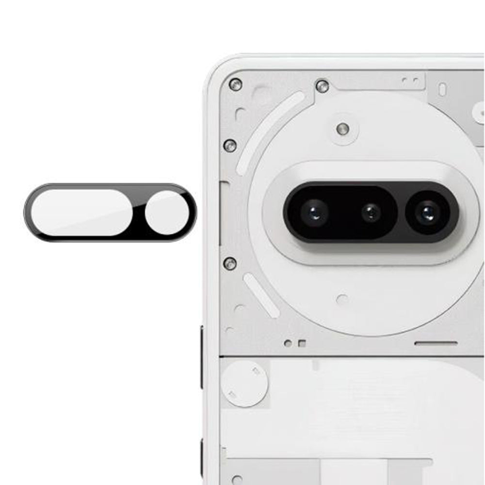 Zaštitna folija za stražnju kameru Techsuit za Nothing Phone (3a), kaljeno staklo, crna