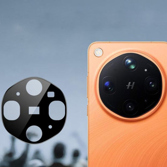 Zaštitna folija za stražnju kameru Techsuit za Oppo Find X9 Ultra, kaljeno staklo, crna