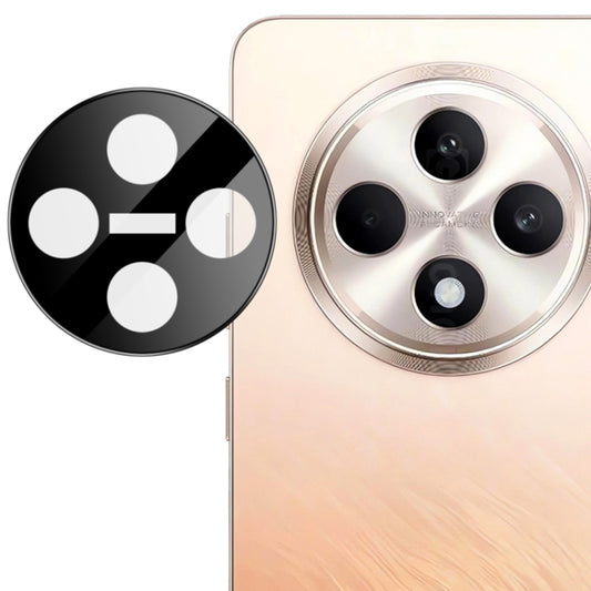 Zaštitna folija za stražnju kameru Techsuit za Oppo Reno12 FS 5G / Reno12 FS 4G / Reno12 F 4G / Reno12 F, Kaljeno staklo, Crna