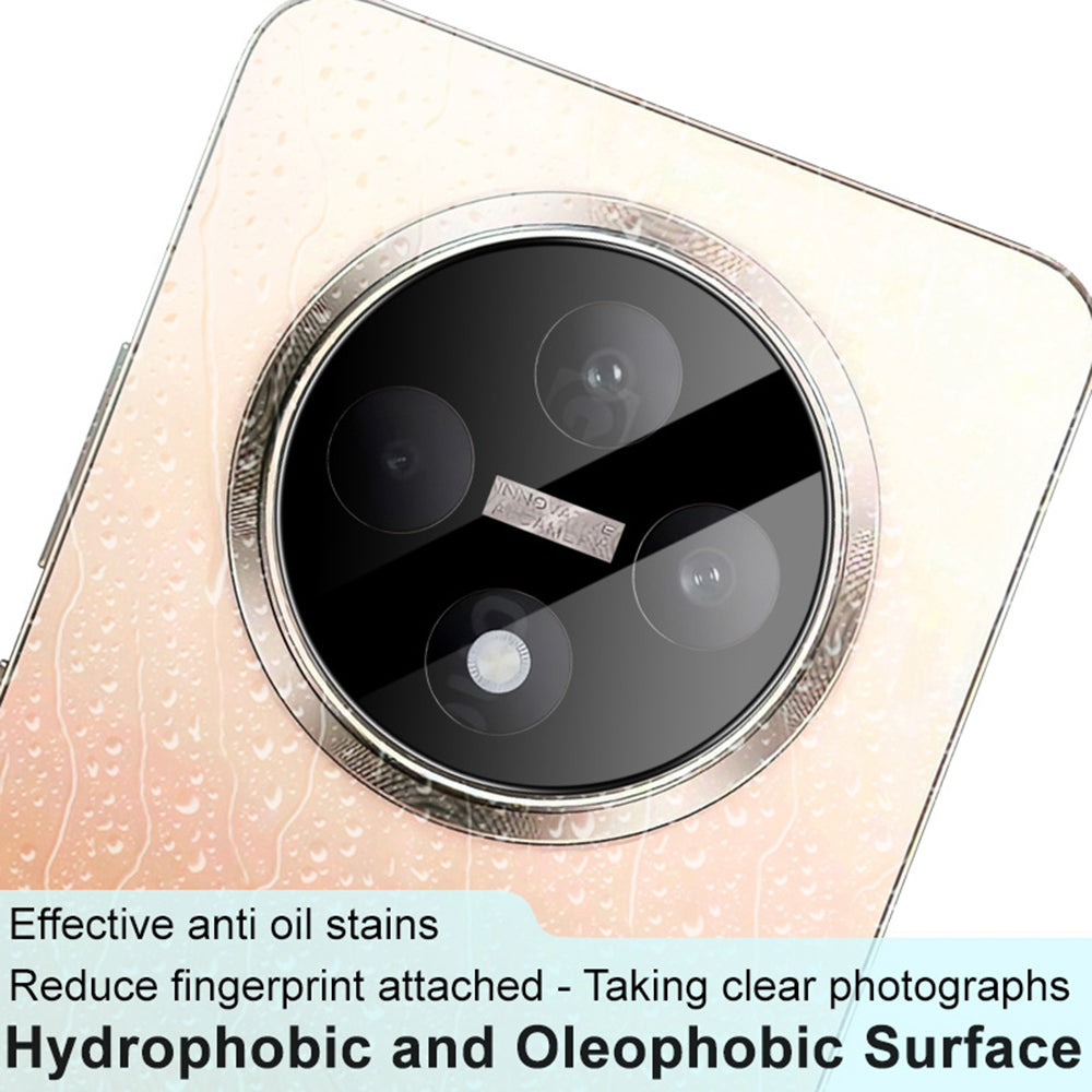 Zaštitna folija za stražnju kameru Techsuit za Oppo Reno12 FS 5G / Reno12 FS 4G / Reno12 F 4G / Reno12 F, Kaljeno staklo, Crna