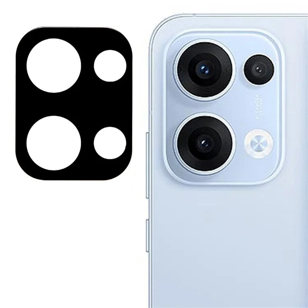 Zaštitna folija za stražnju kameru Techsuit za Oppo Reno13, kaljeno staklo, crna