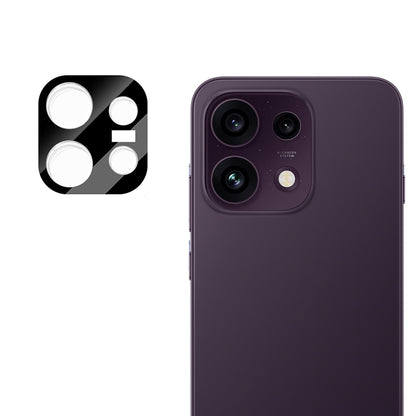 Zaštitna folija za stražnju kameru Techsuit za Oppo Reno16 F / Reno16 FS, kaljeno staklo, crna