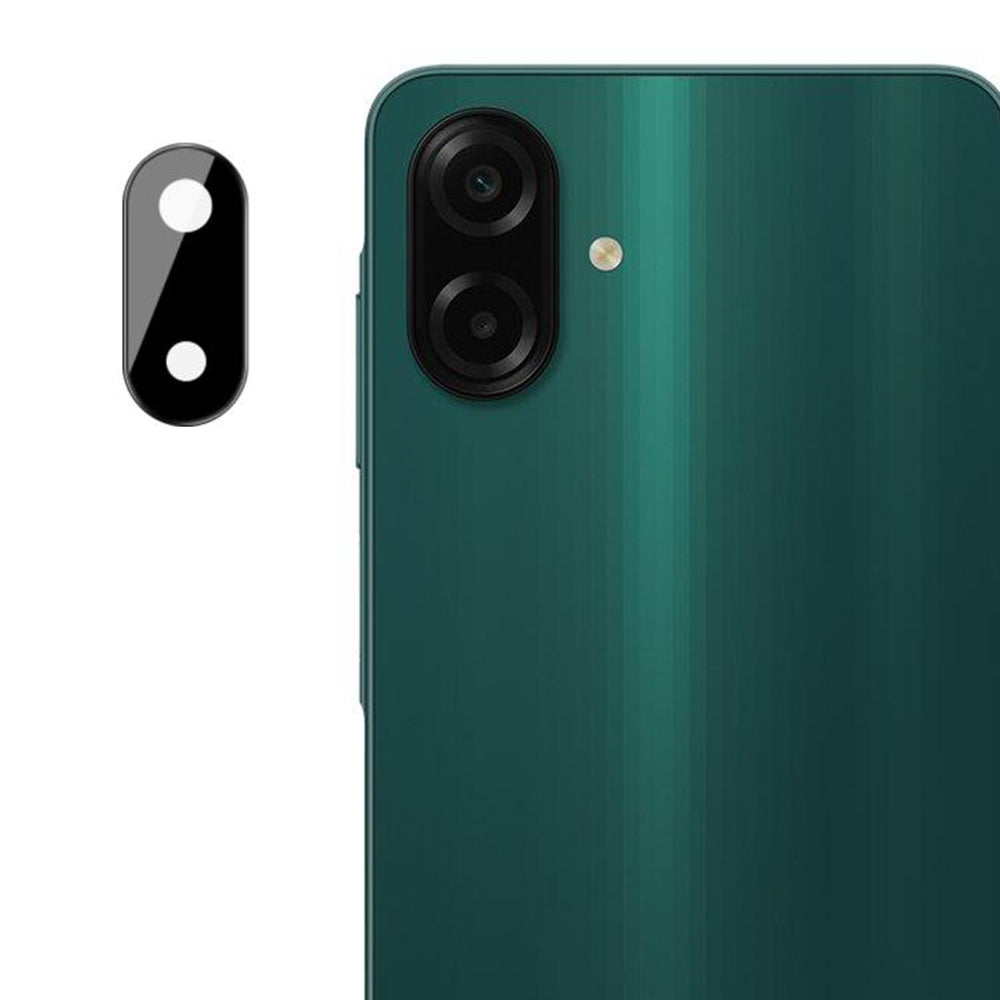 Zaštitna folija za stražnju kameru Techsuit za Samsung Galaxy A07 4G A075, kaljeno staklo, crna