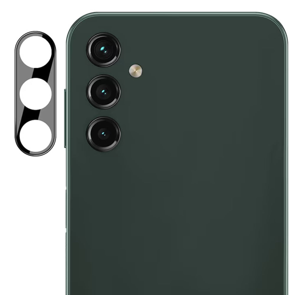 Zaštitna folija za stražnju kameru Techsuit za Samsung Galaxy A16 5G A166 / A16 4G A165, Kaljeno staklo, Crna