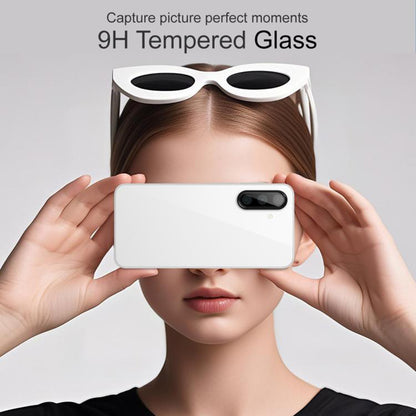 Zaštitna folija za stražnju kameru Techsuit za Samsung Galaxy A17 4G / A17 5G, kaljeno staklo, crna