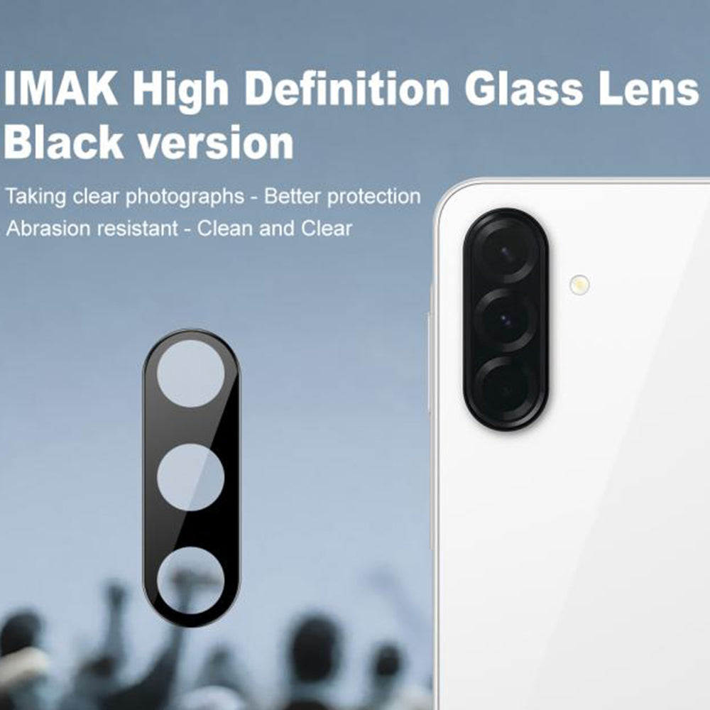 Zaštitna folija za stražnju kameru Techsuit za Samsung Galaxy A17 4G / A17 5G, kaljeno staklo, crna