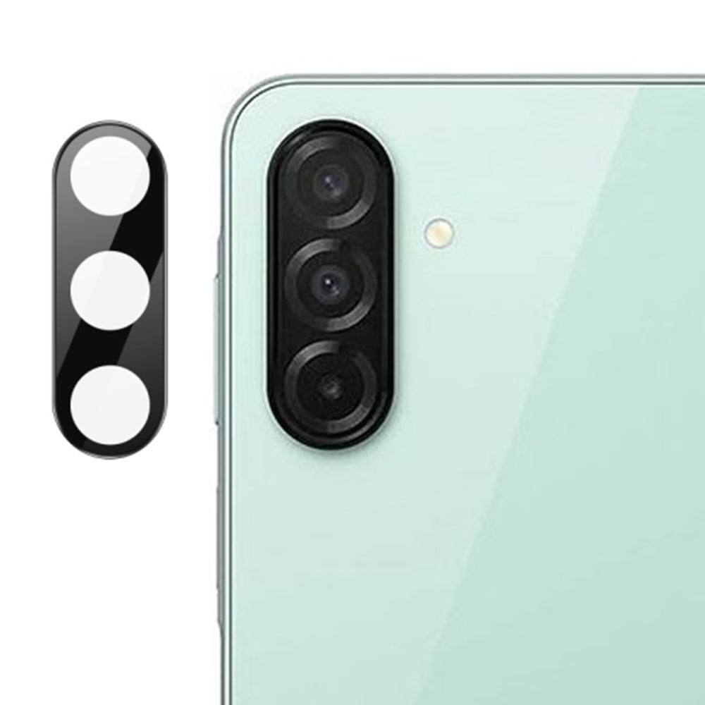 Zaštitna folija za stražnju kameru Techsuit za Samsung Galaxy A26 A266, kaljeno staklo, crna