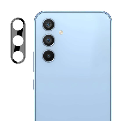 Zaštitna folija za stražnju kameru Techsuit za Samsung Galaxy A34 A346, Kaljeno staklo, Crna