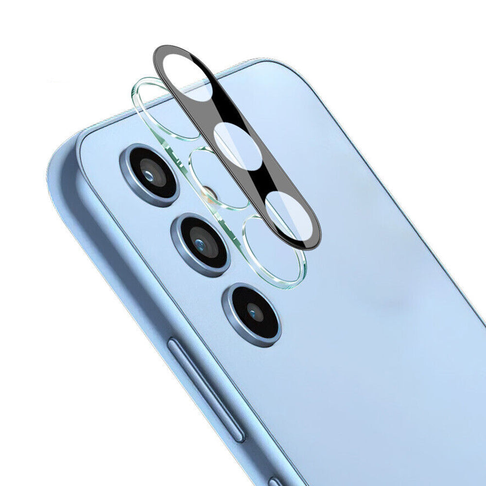 Zaštitna folija za stražnju kameru Techsuit za Samsung Galaxy A34 A346, Kaljeno staklo, Crna