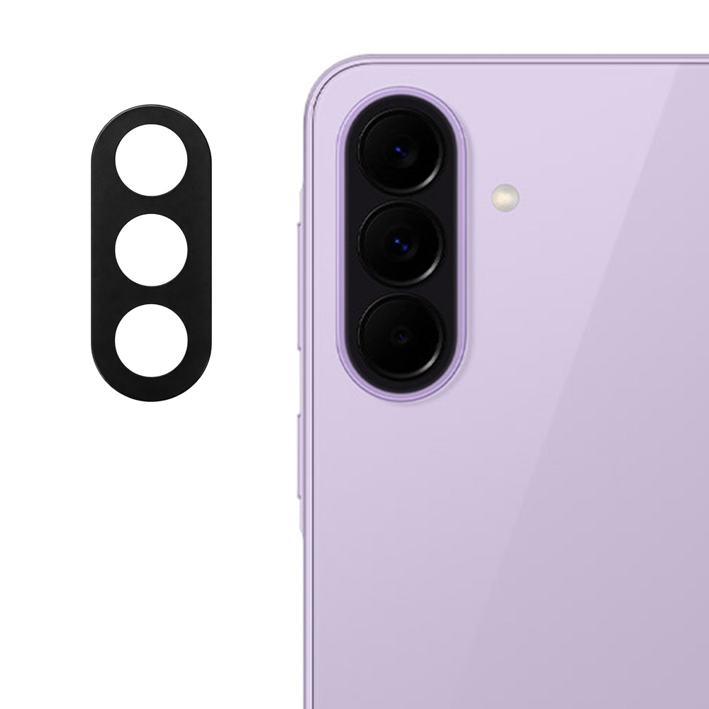 Zaštitna folija za stražnju kameru Techsuit za Samsung Galaxy A37 5G, Kaljeno staklo, Crna