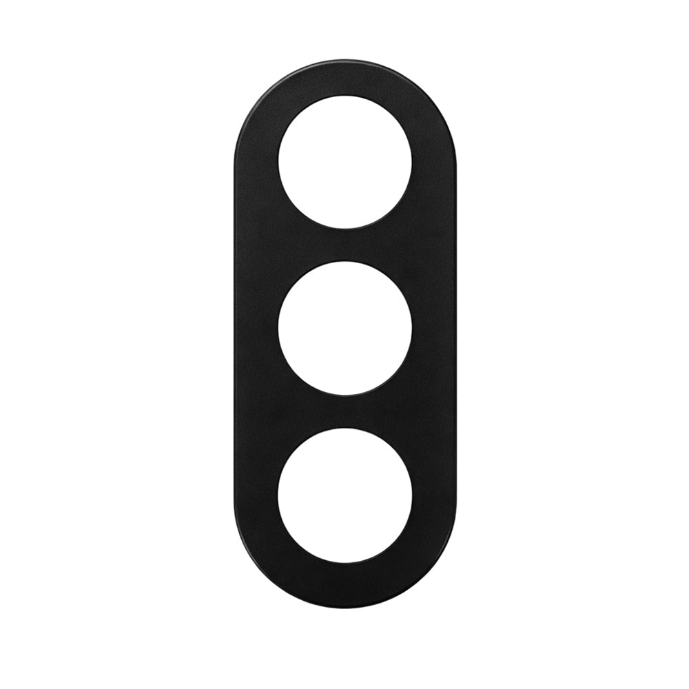 Zaštitna folija za stražnju kameru Techsuit za Samsung Galaxy A37 5G, Kaljeno staklo, Crna