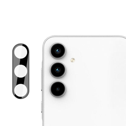 Zaštitna folija za stražnju kameru Techsuit za Samsung Galaxy A55 5G A556, kaljeno staklo, crna