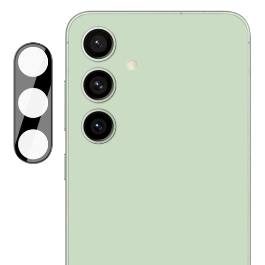 Zaštitna folija za stražnju kameru Techsuit za Samsung Galaxy S24 FE S721, kaljeno staklo, crna