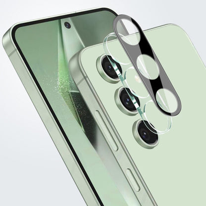 Zaštitna folija za stražnju kameru Techsuit za Samsung Galaxy S24 FE S721, kaljeno staklo, crna
