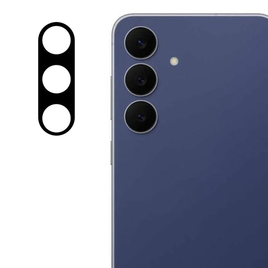 Zaštitna folija za stražnju kameru Techsuit za Samsung Galaxy S25 FE, kaljeno staklo, crna