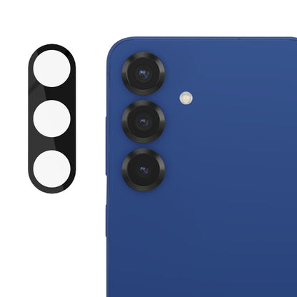 Zaštitna folija za stražnju kameru Techsuit za Samsung Galaxy S25 S931, Kaljeno staklo, Crna