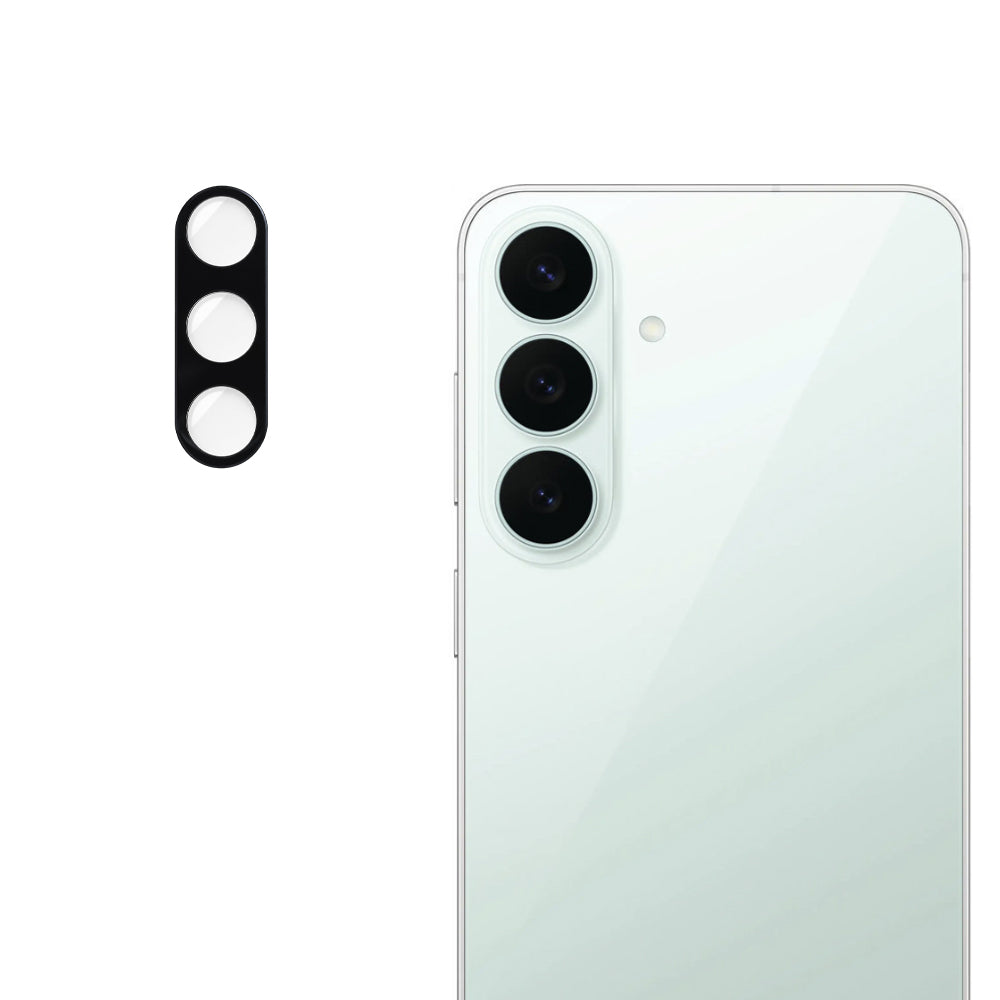 Techsuit zaštitno staklo za stražnju kameru za Samsung Galaxy S26 FE S741, kaljeno staklo, crno