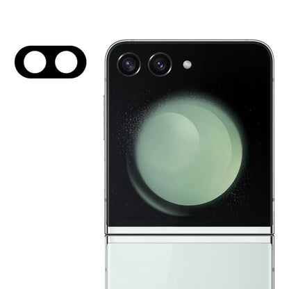 Zaštitna folija za stražnju kameru Techsuit za Samsung Galaxy Z Flip6 F741, kaljeno staklo, crna