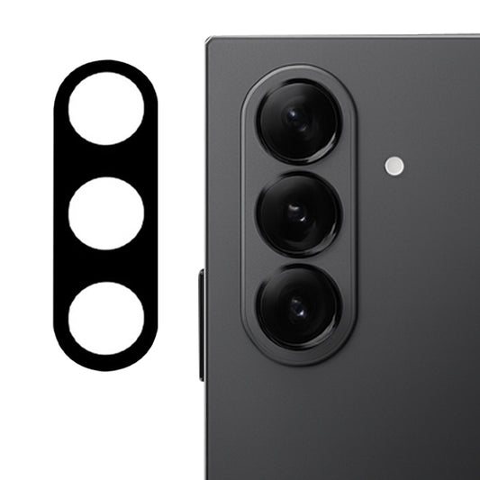 Zaštitna folija za stražnju kameru Techsuit za Samsung Galaxy Z Fold7 F966, kaljeno staklo, crna