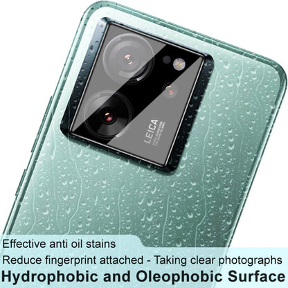 Zaštitna folija za stražnju kameru Techsuit za Xiaomi 13T Pro / 13T, Kaljeno staklo, Crna