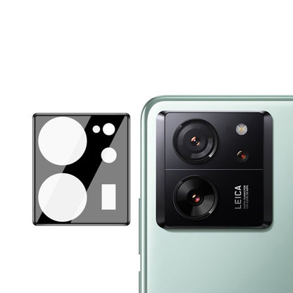 Zaštitna folija za stražnju kameru Techsuit za Xiaomi 13T Pro / 13T, Kaljeno staklo, Crna