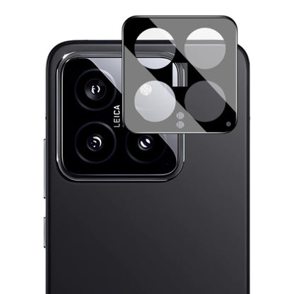 Zaštitna folija za stražnju kameru Techsuit za Xiaomi 14, kaljeno staklo, crna