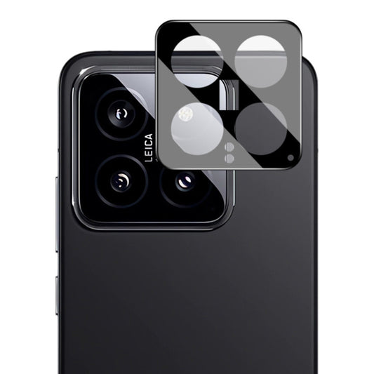 Zaštitna folija za stražnju kameru Techsuit za Xiaomi 14, kaljeno staklo, crna