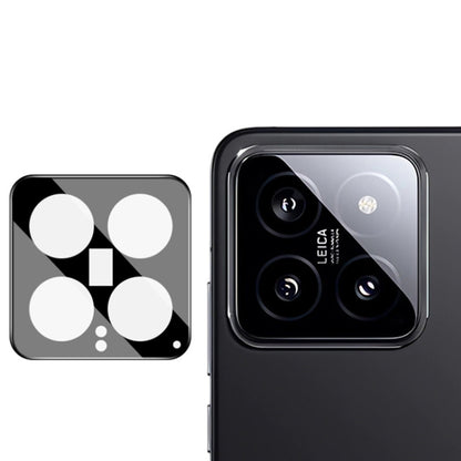 Zaštitna folija za stražnju kameru Techsuit za Xiaomi 14, kaljeno staklo, crna