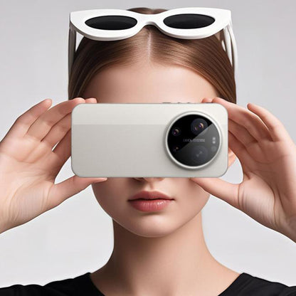 Zaštitna folija za stražnju kameru Techsuit za Xiaomi 17 Ultra, Kaljeno staklo, Crna