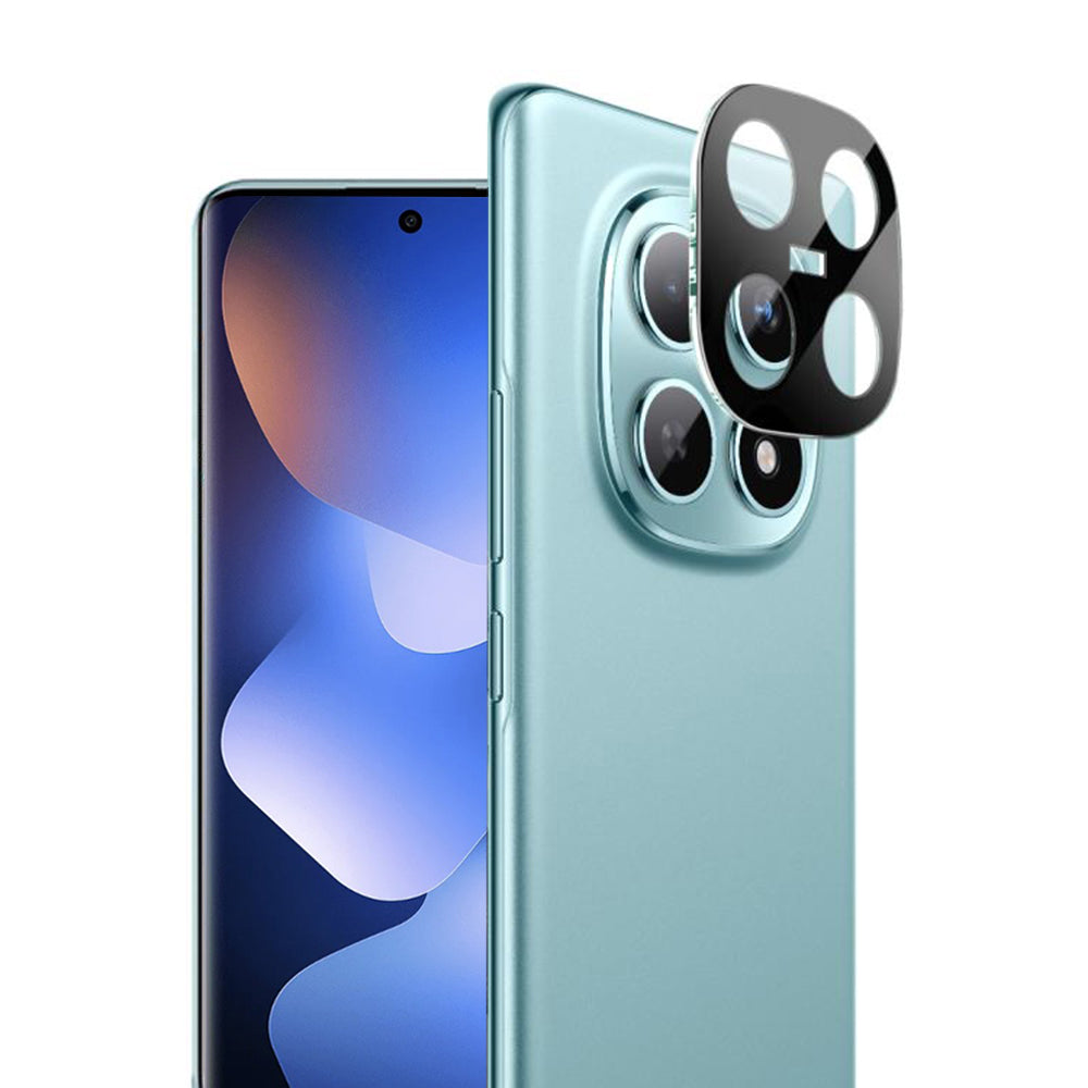 Zaštitna folija za stražnju kameru Techsuit za Xiaomi Poco M8 / Redmi Note 15 5G, Kaljeno staklo, Crna