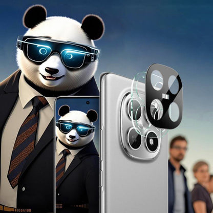 Zaštitna folija za stražnju kameru Techsuit za Xiaomi Poco M8 / Redmi Note 15 5G, Kaljeno staklo, Crna