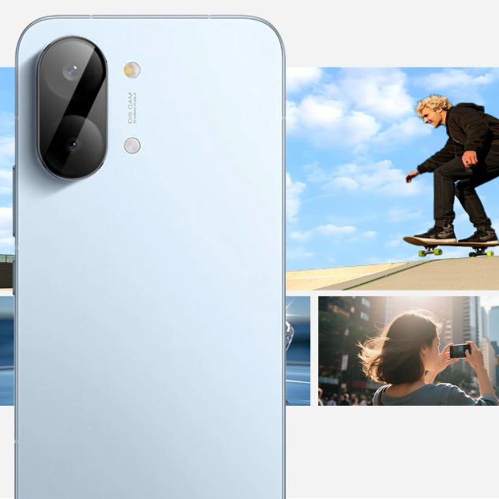 Zaštitna folija za stražnju kameru Techsuit za Xiaomi Poco X8 Pro, Kaljeno staklo, Crna