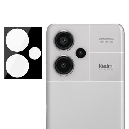 Zaštitna folija za stražnju kameru Techsuit za Xiaomi Redmi Note 13 Pro+, Kaljeno staklo, Crna