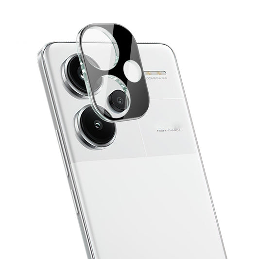 Zaštitna folija za stražnju kameru Techsuit za Xiaomi Redmi Note 13 Pro+, Kaljeno staklo, Crna