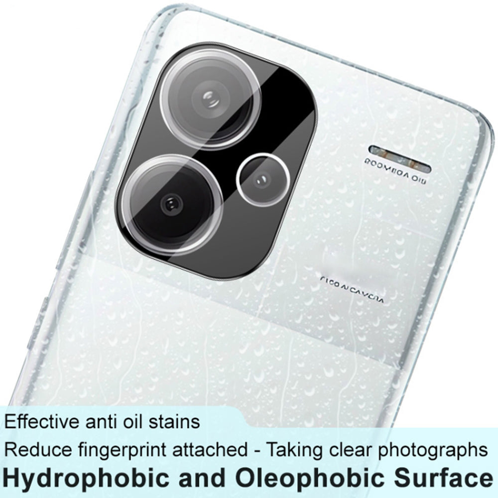 Zaštitna folija za stražnju kameru Techsuit za Xiaomi Redmi Note 13 Pro+, Kaljeno staklo, Crna